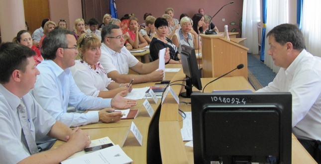 У Святошинській РДА пройшло чергове засідання колегії (фото)