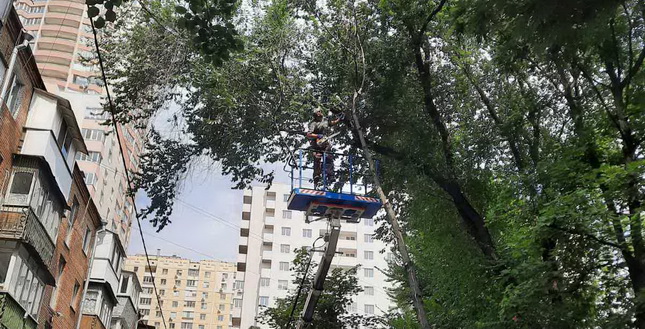 Зведення щодо робіт працівників КП «Керуюча компанія з обслуговування житлового фонду Святошинського району м. Києва» протягом тижня