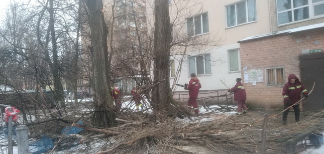 Зведення щодо виконаних робіт працівниками КП «Керуюча компанія з обслуговування житлового фонду Святошинського району м. Києва» протягом тижня