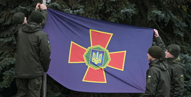 У Святошинському районі відзначили 10 річницю створення Національної гвардії України (фото)